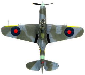 Hobby Master HA1703 Bell P-39 Mk.I AiraCobra, 601 Sqn, Duxford, 1941