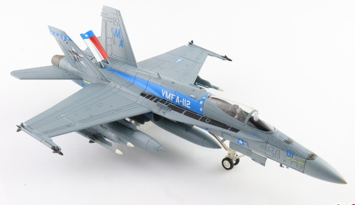 Hobby Master HA3581 McDonnell Douglas F/A-18C Hornet, VMFA-112 Cowboys, MA01